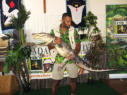 Erics Reptile Edventures thrill the children with animals from around the world.